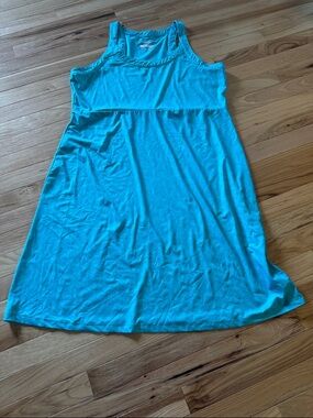 Columbia Omni-Freeze Performance Tank in Aqua Blue